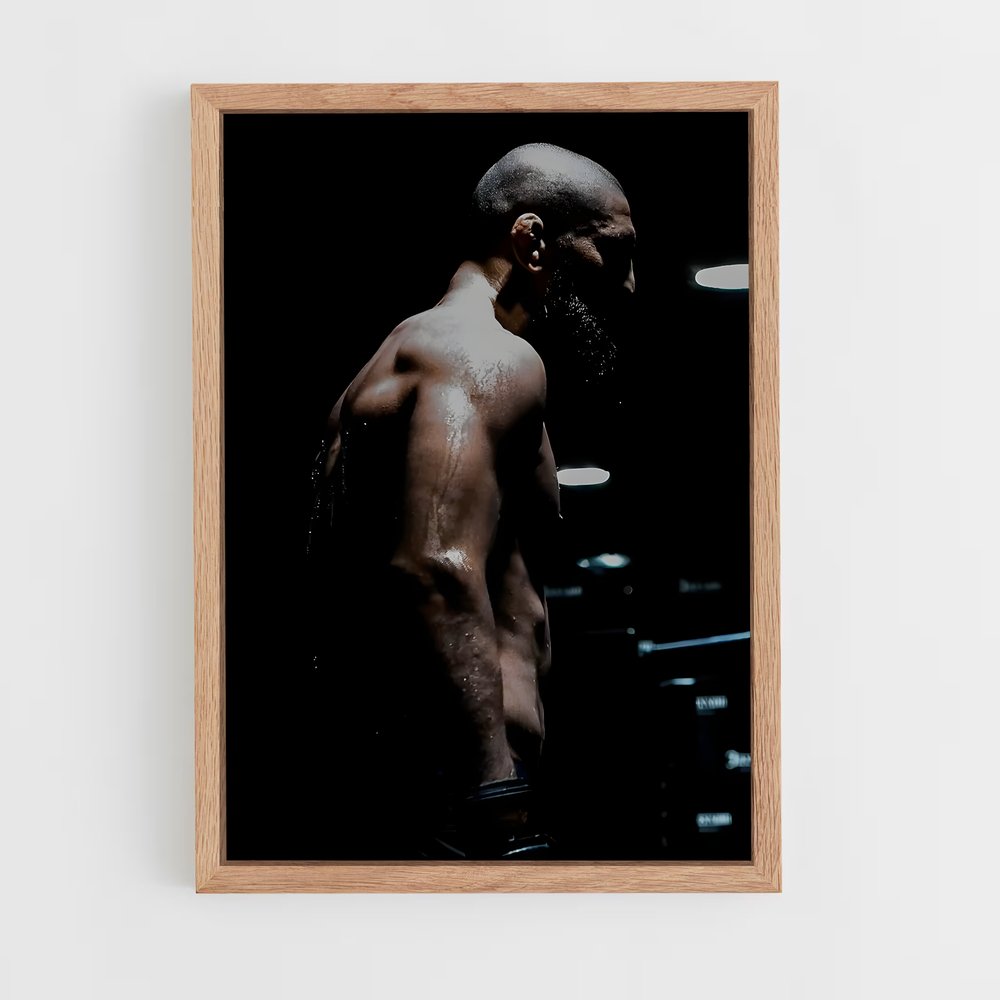 Poster Khamzat chimaev – affiche MMA (vue 4)